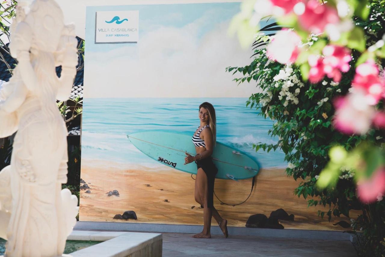 Villa Casablanca Surf Desa Keramas Exteriör bild
